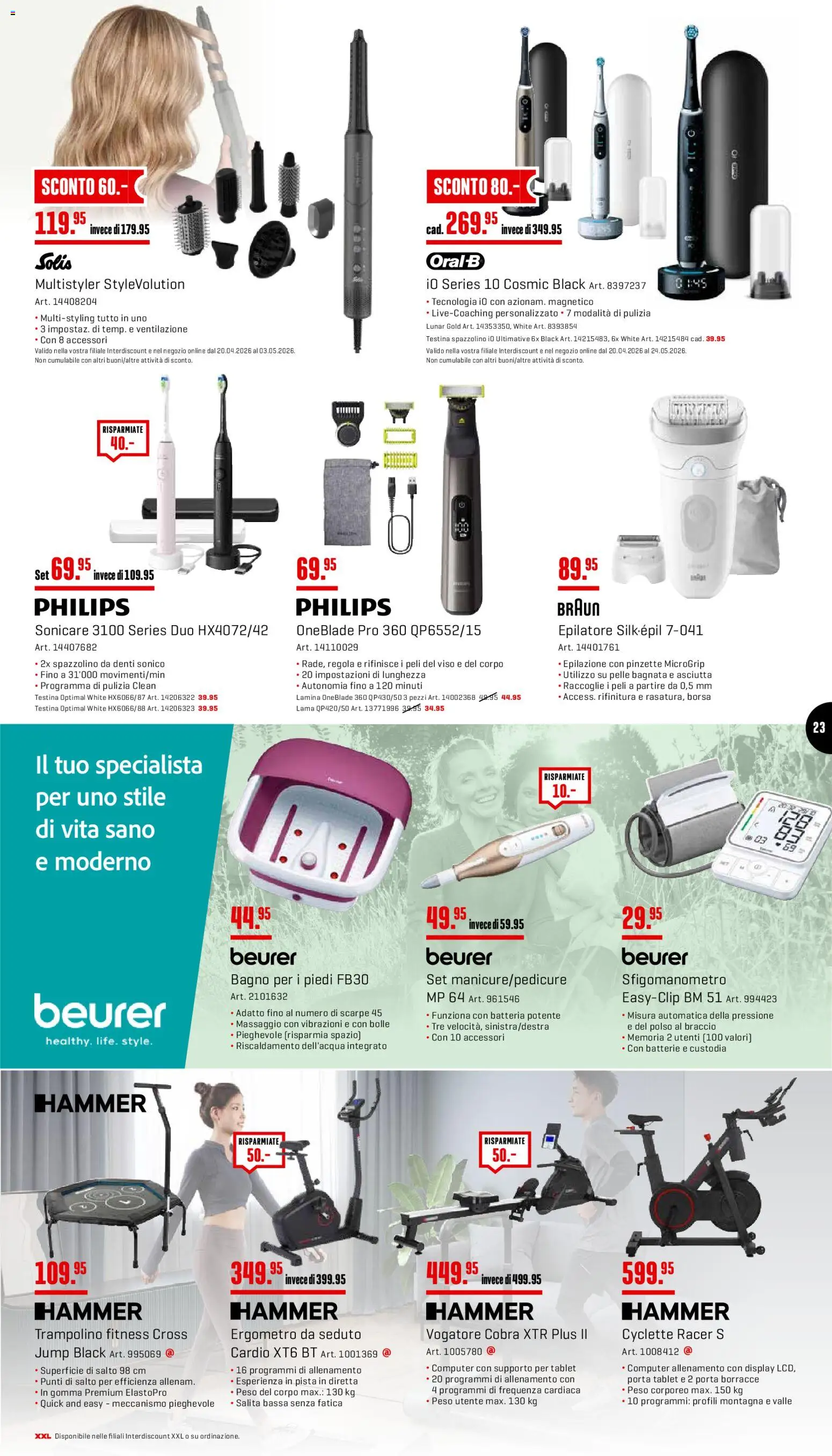 Interdiscount aktionen IT – gültig ab 20.04.2026 | Seite: 23 | Produkte: Pinzette, Batterie, Computer, Tablet