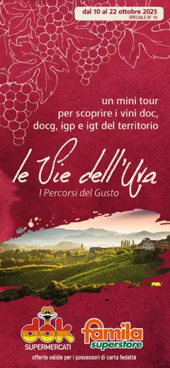 Anteprima del volantino DOK Vini catalogo valido a partire dal 10.10.2025