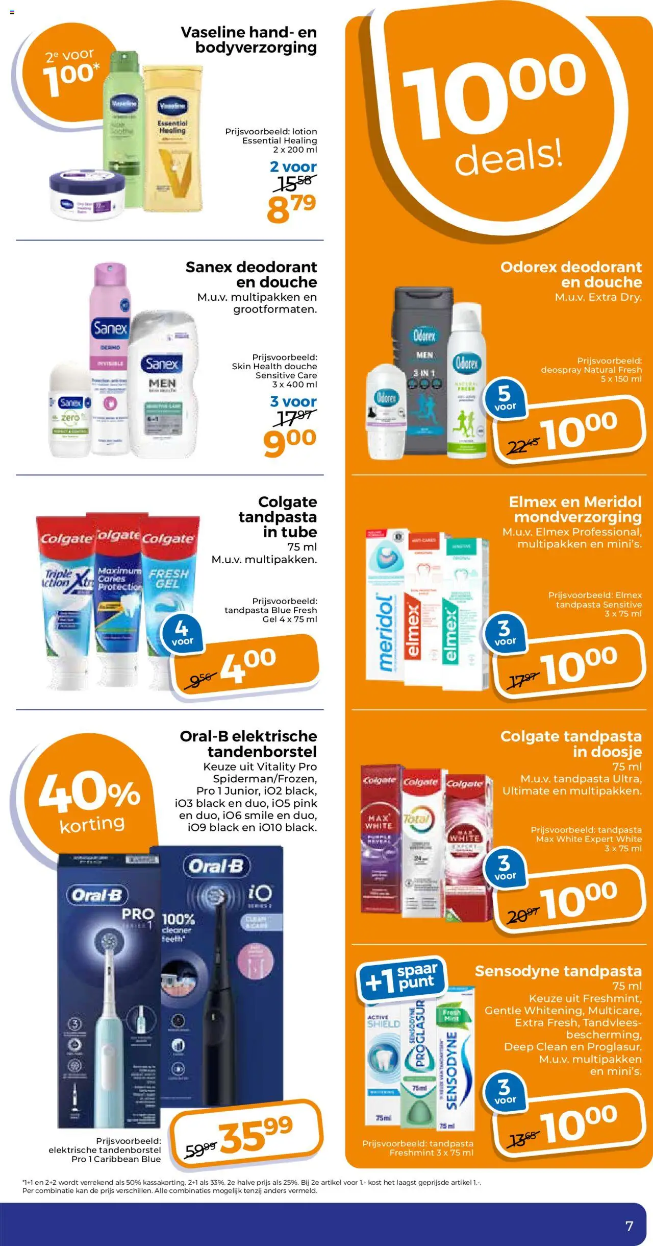  | Pagina: 7 | Producten: Deodorant, Tandenborstel, Kan, Mondverzorging