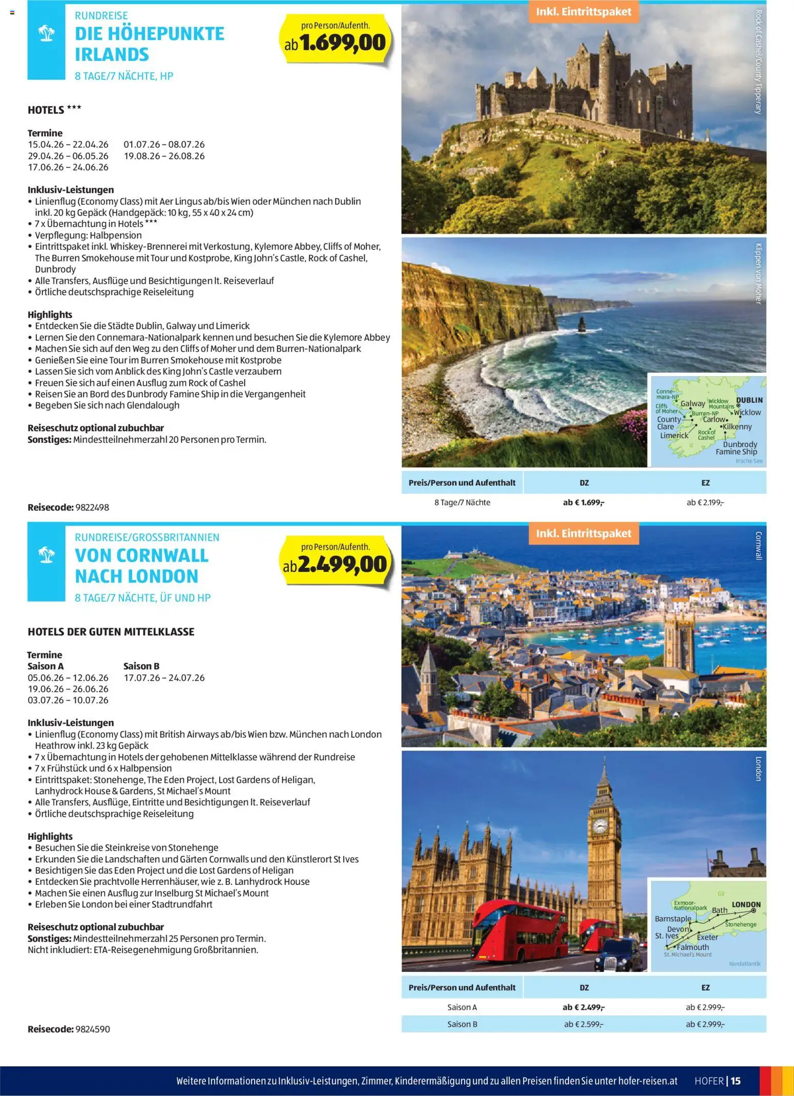 Hofer AT akciós ujság - amely érvényes a következő dátumtól: 31.12.2025 | Oldal: 15