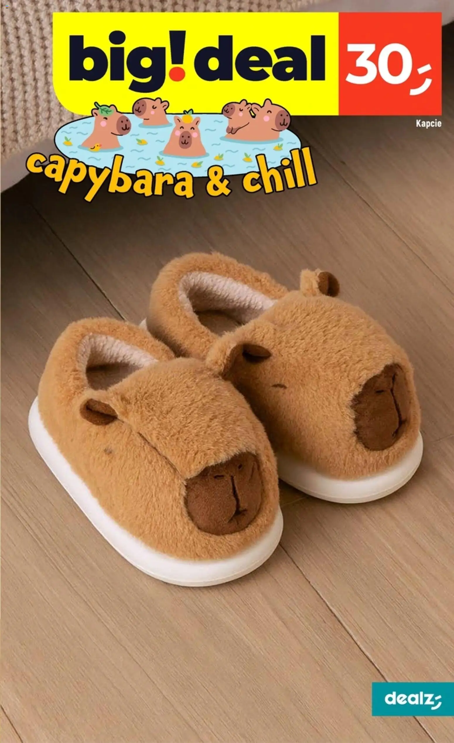 Dealz Gazetka od 23.10.2025 | Strona: 37 | Produkty: Kapcie