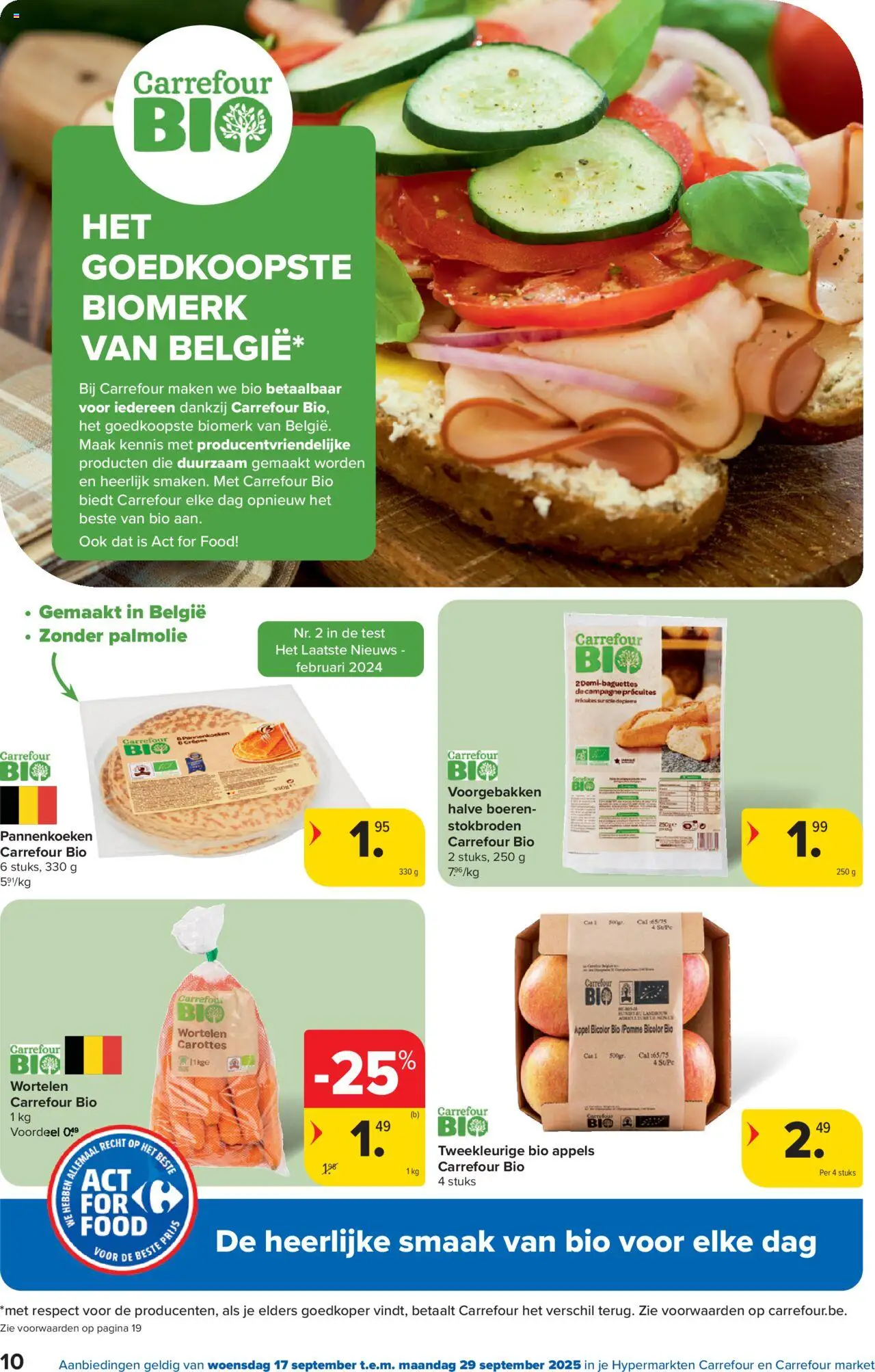 | Pagina: 10 | Producten: Appels, Pannenkoeken, Appel, Wortelen