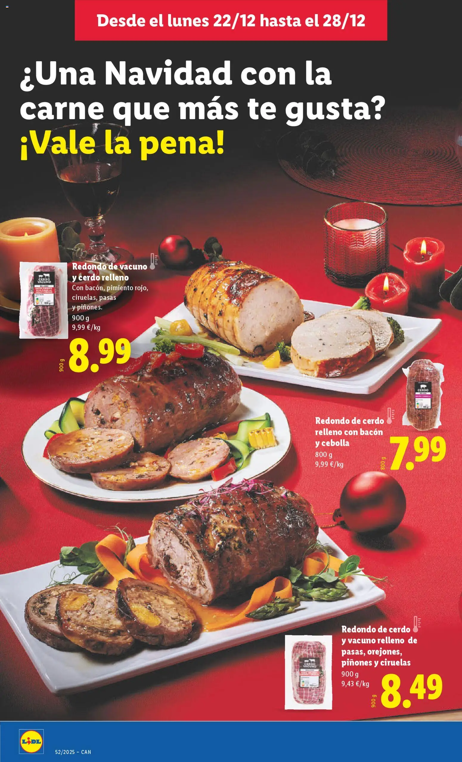 Lidl - Canarias │ válido desde el 22.12.2025 | Página: 8 | Productos: Cerdo, Κάδος απορρυμάτων, Té, Παγωμένο τσάι