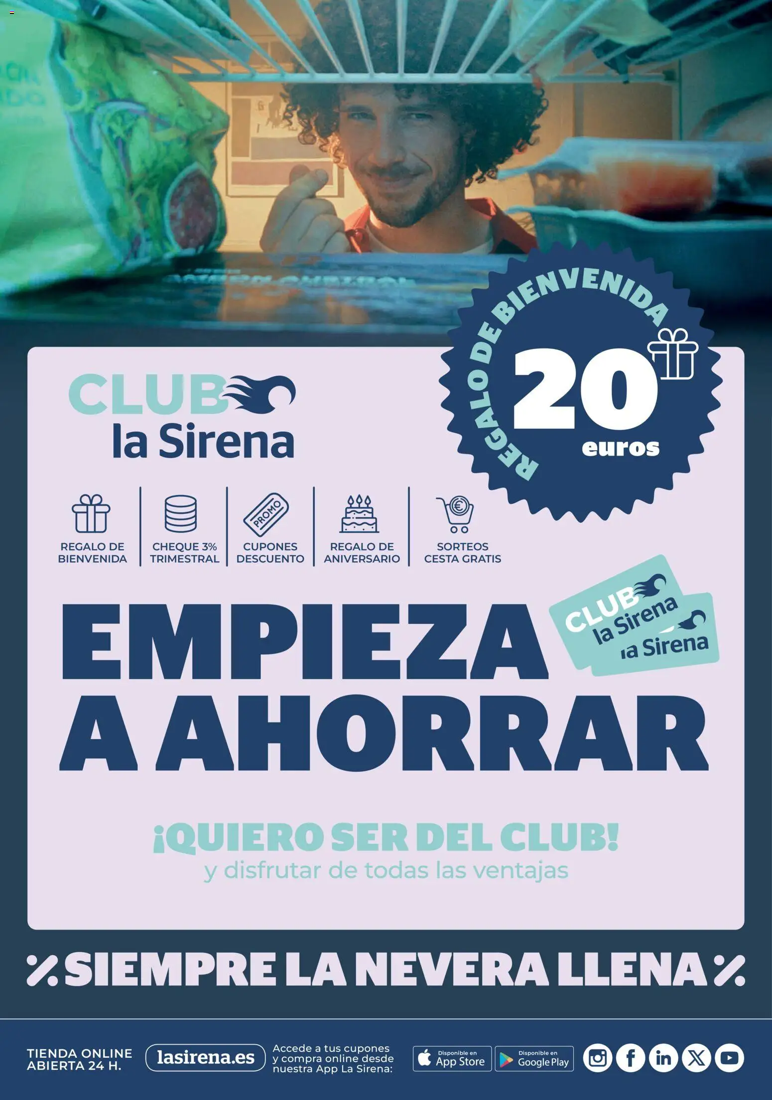 La Sirena folleto │ válido desde el 23.04.2026 | Página: 14 | Productos: Nevera, Cesta