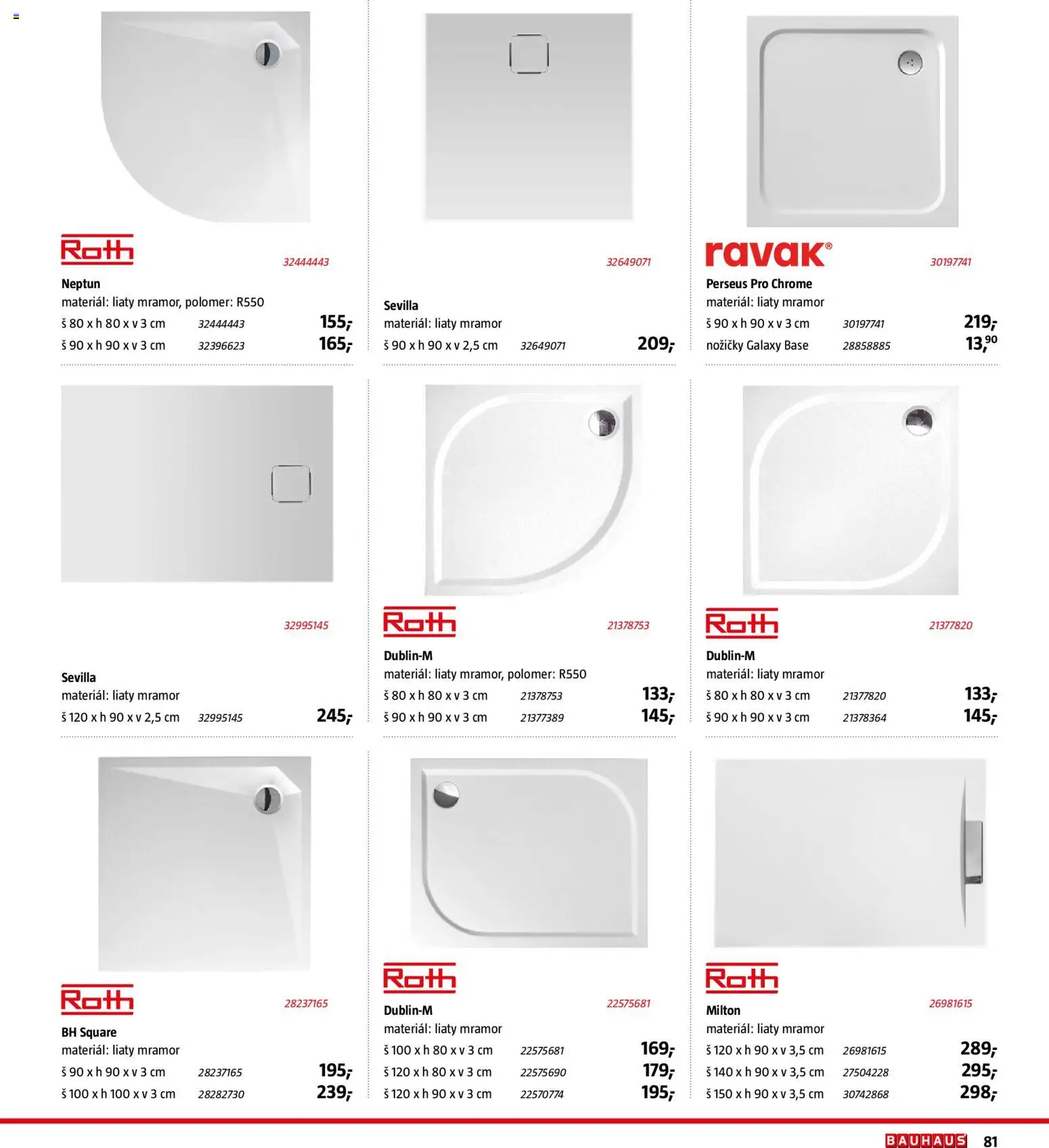 Nové Bauhaus akcie – leták je platný od 15.12.2025 | Strana: 81