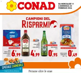 Anteprima del volantino Conad Campania catalogo valido a partire dal 11.02.2026