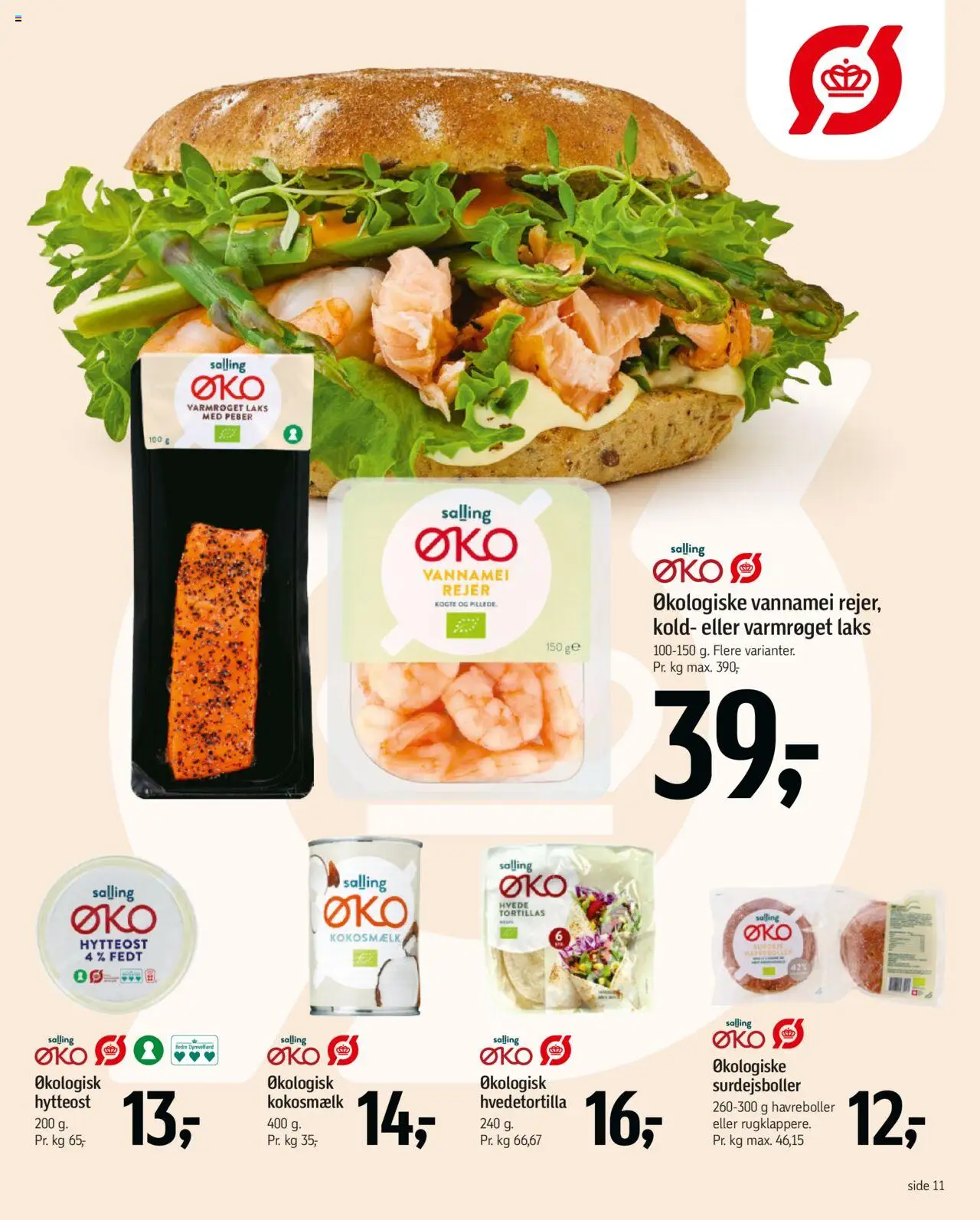 Føtex Tilbudsavis gyldig fra 15.08.2025 | Side: 17 | Produkter: Kokosmælk, Hytteost, Peber, Rejer