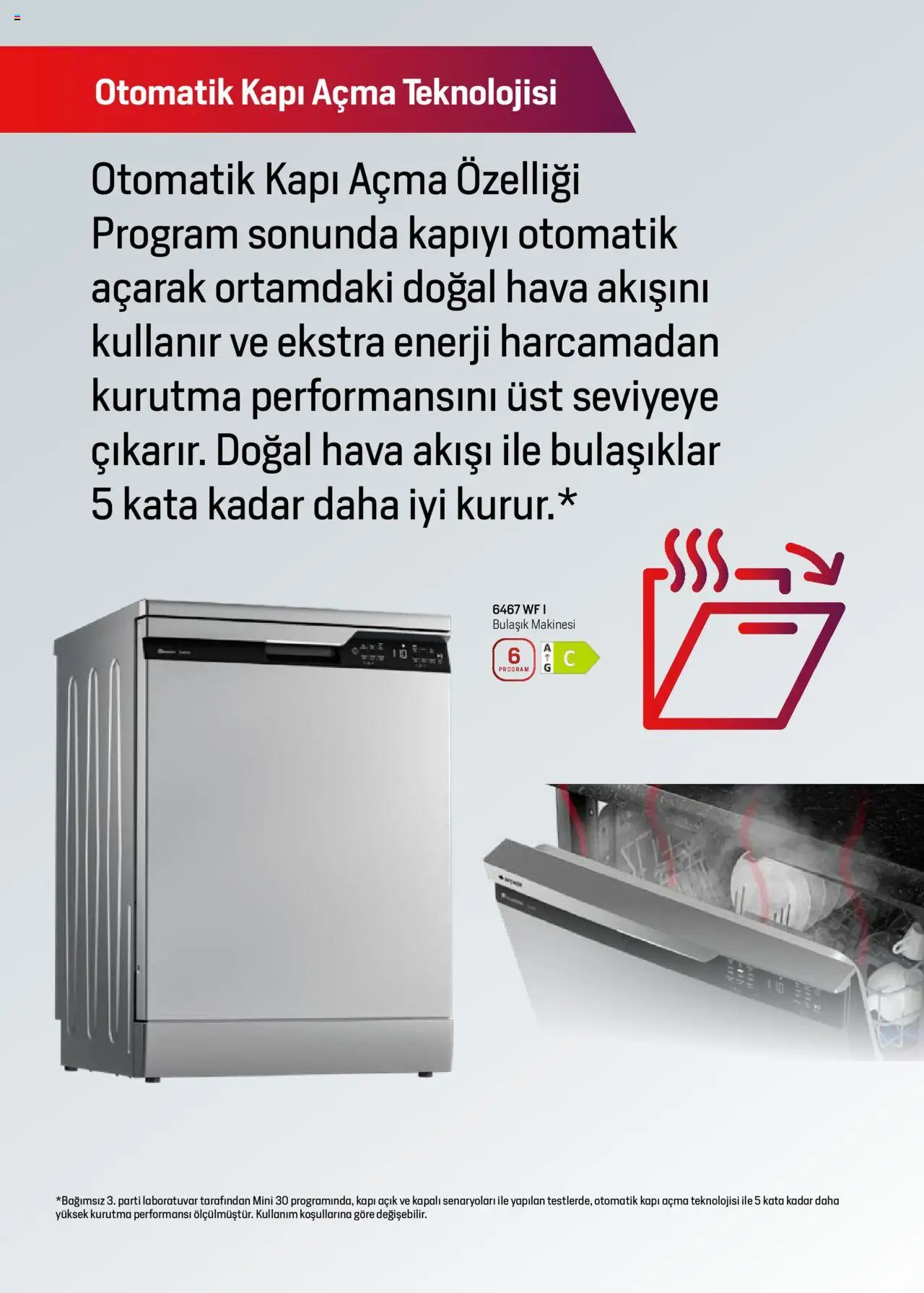 Arçelik Katalog - 01.06.2025 tarihinden itibaren geçerlidir | Sayfa: 47 | Ürünler: Bulaşık makinesi