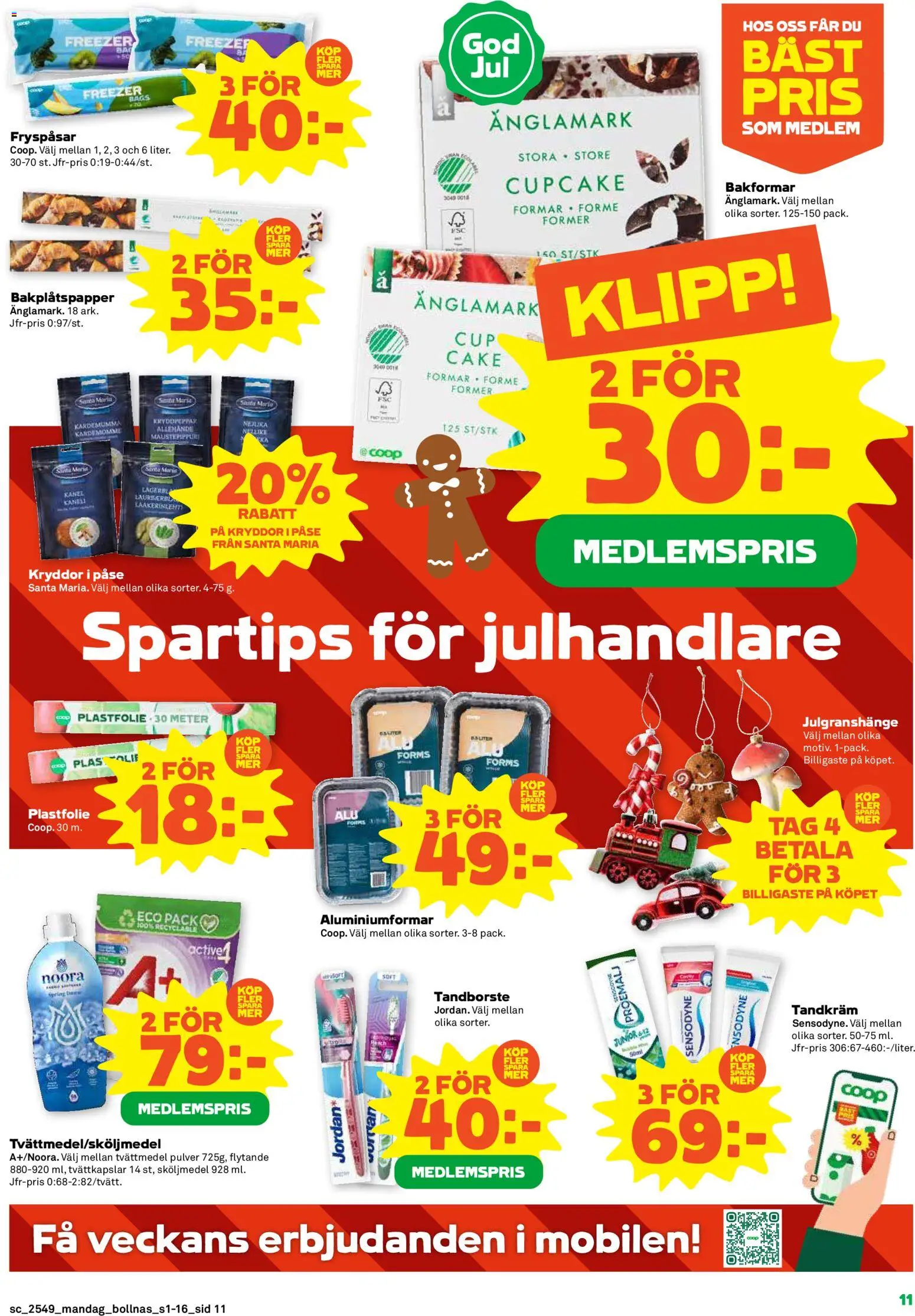 Stora Coop reklamblad aktuell från 01.12.2025 | Sida: 11
