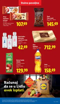 7Days Supermax kroasan, Sa kakao ili vanila-kakao kremom 110 g - pregled Lidl kataloga - važi od 18.12.2025 | Strana: 43