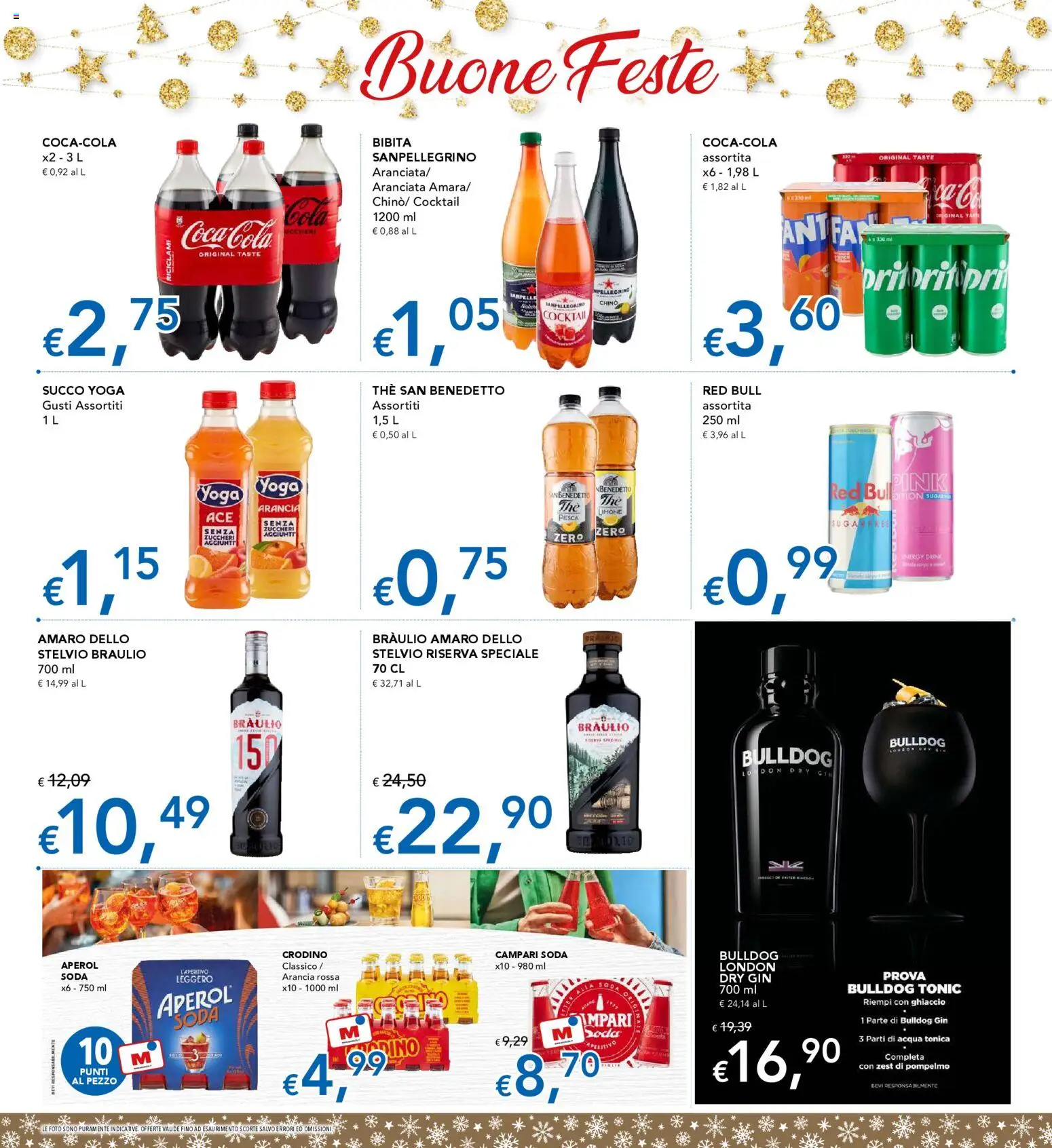 Volantino Migross del 18.12.2025 | Pagina: 15 | Prodotti: Succo, Acqua, The, Red Bull