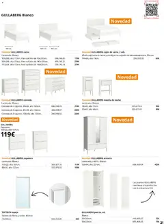 Vista previa Catálogo IKEA Muebles para el dormitorio válido desde el 01.02.2026 | Página: 21 | Productos: Colchon, Cama, Almacenaje, Mesilla de noche