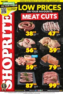 Preview of Shoprite specials valid from 21.07.2025