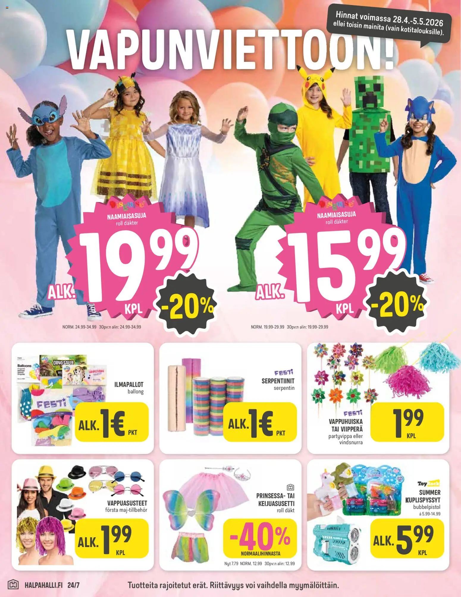 Halpa Halli tarjoukset – voimassa 28.04.2026 alkaen | Sivu: 8