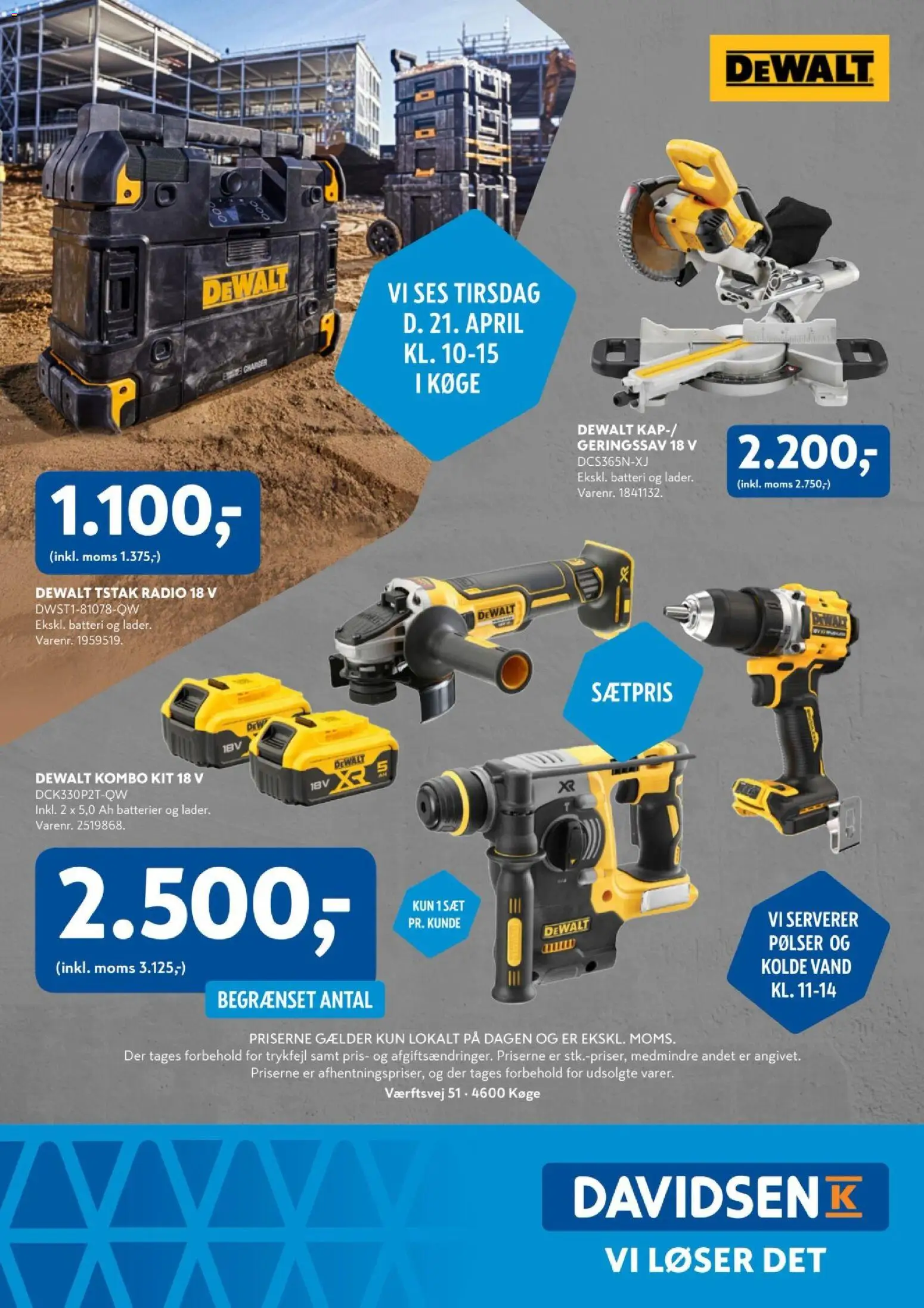 Davidsen tilbudsavis – gyldig fra 21.04.2026 | Side: 8 | Produkter: Pølser, Batterier, Radio, Batteri