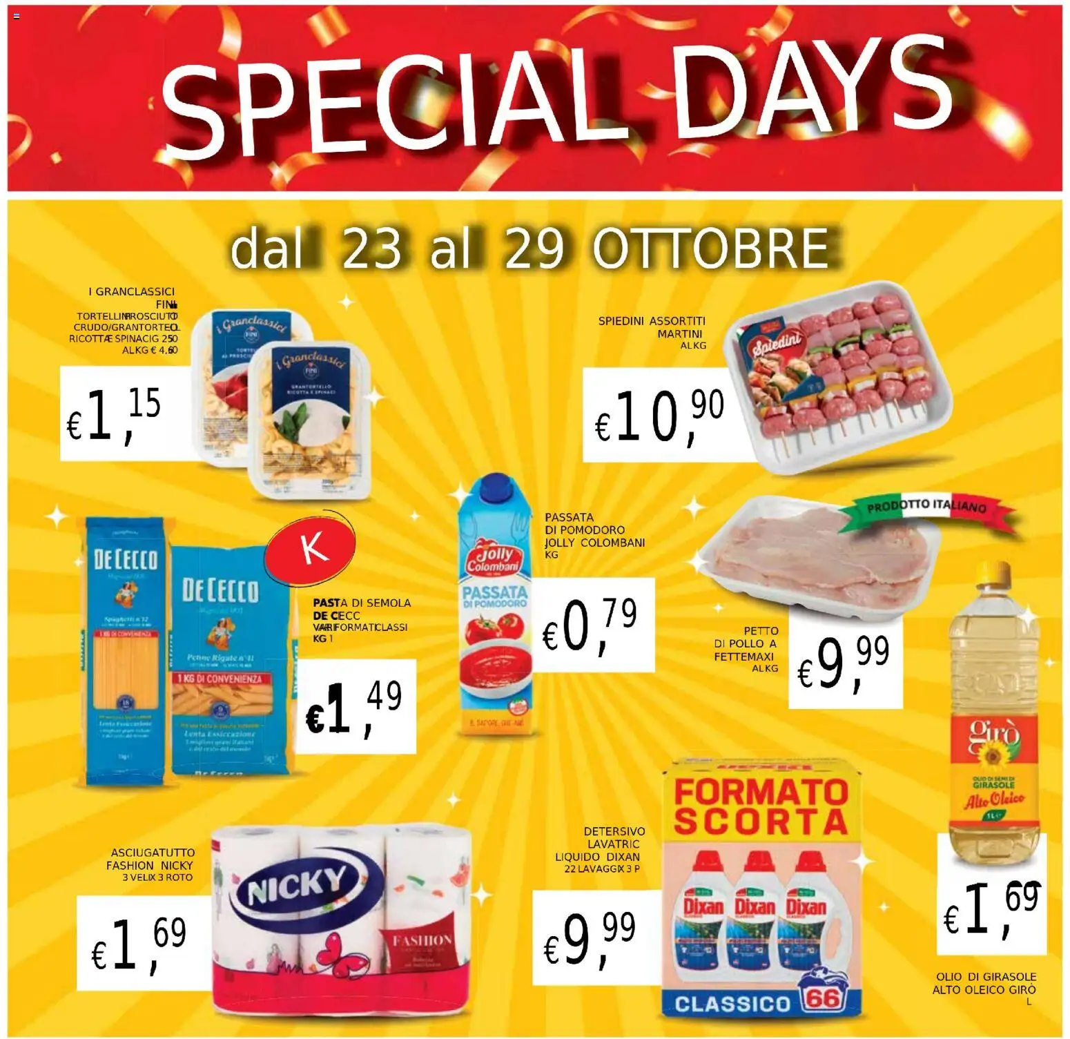 Volantino Coal del 23.10.2025 | Pagina: 26 | Prodotti: Petto di Pollo, Pollo, Olio, Asciugatutto
