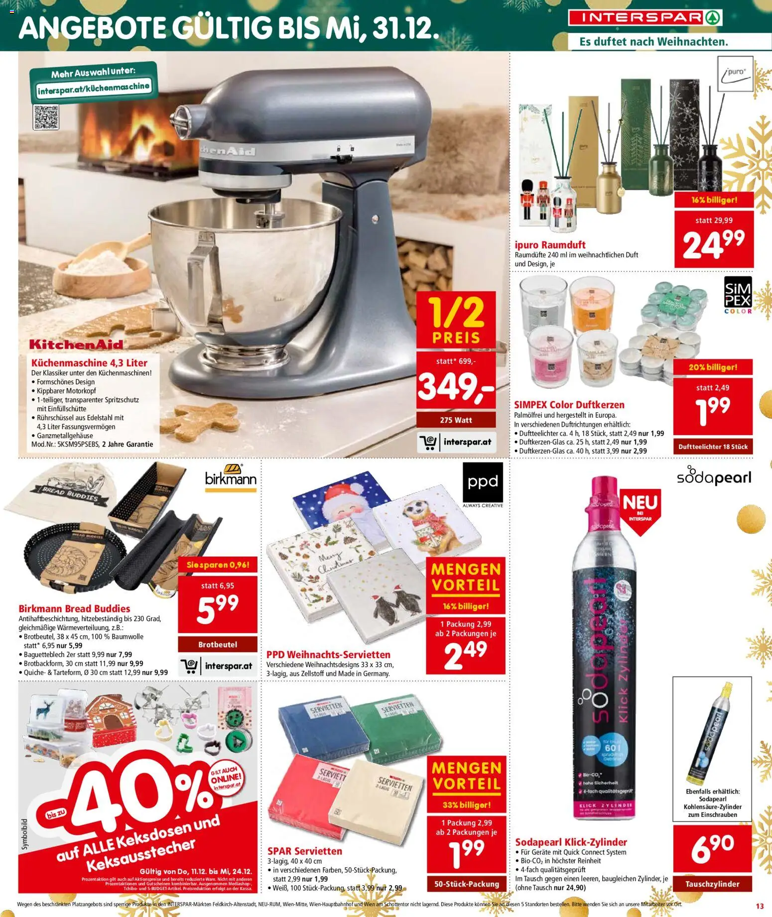 Interspar Flugblatt gültig ab 11.12.2025 | Seite: 14 | Produkte: Duft