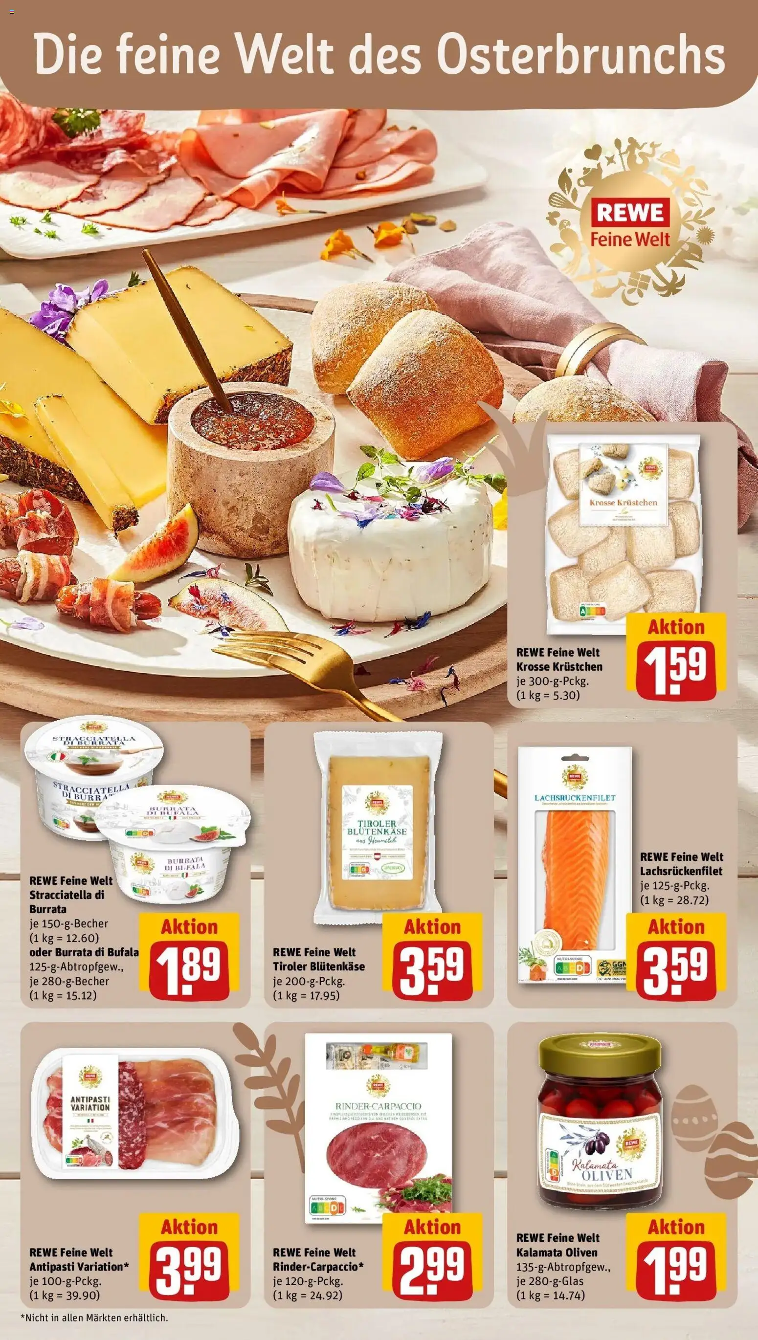 Rewe Prospekt Neu-Isenburg	 – gültig ab 15.03.2026 | Seite: 15 | Produkte: Burrata