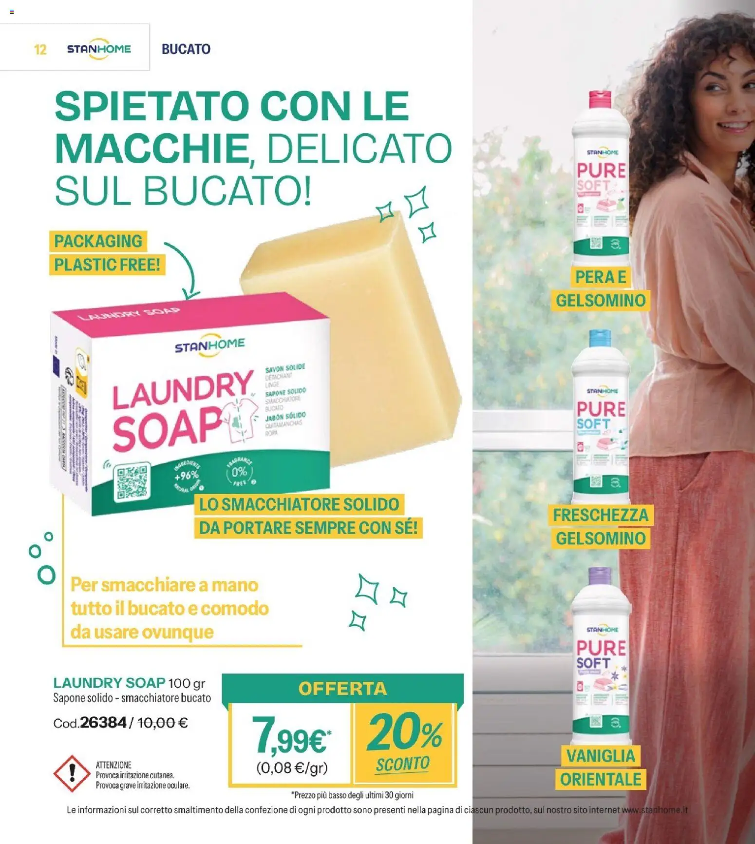 Volantino Stanhome del 17.02.2026 | Pagina: 12 | Prodotti: Lavatrice