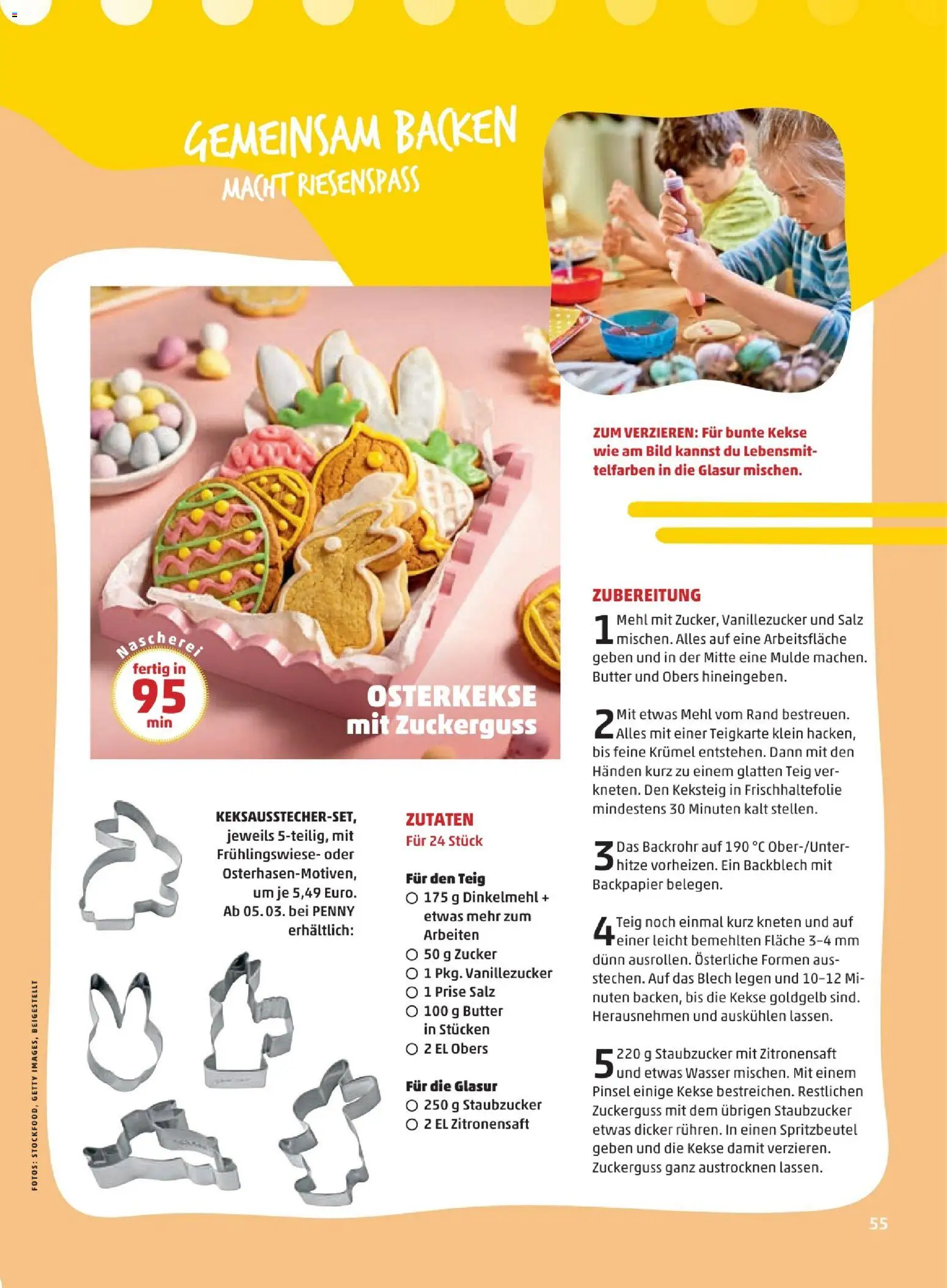 Penny Markt So Schmeckt's - Frühling 2026 gültig ab 01.03.2026 | Seite: 55 | Produkte: Kekse, Wasser, Salz, Zucker