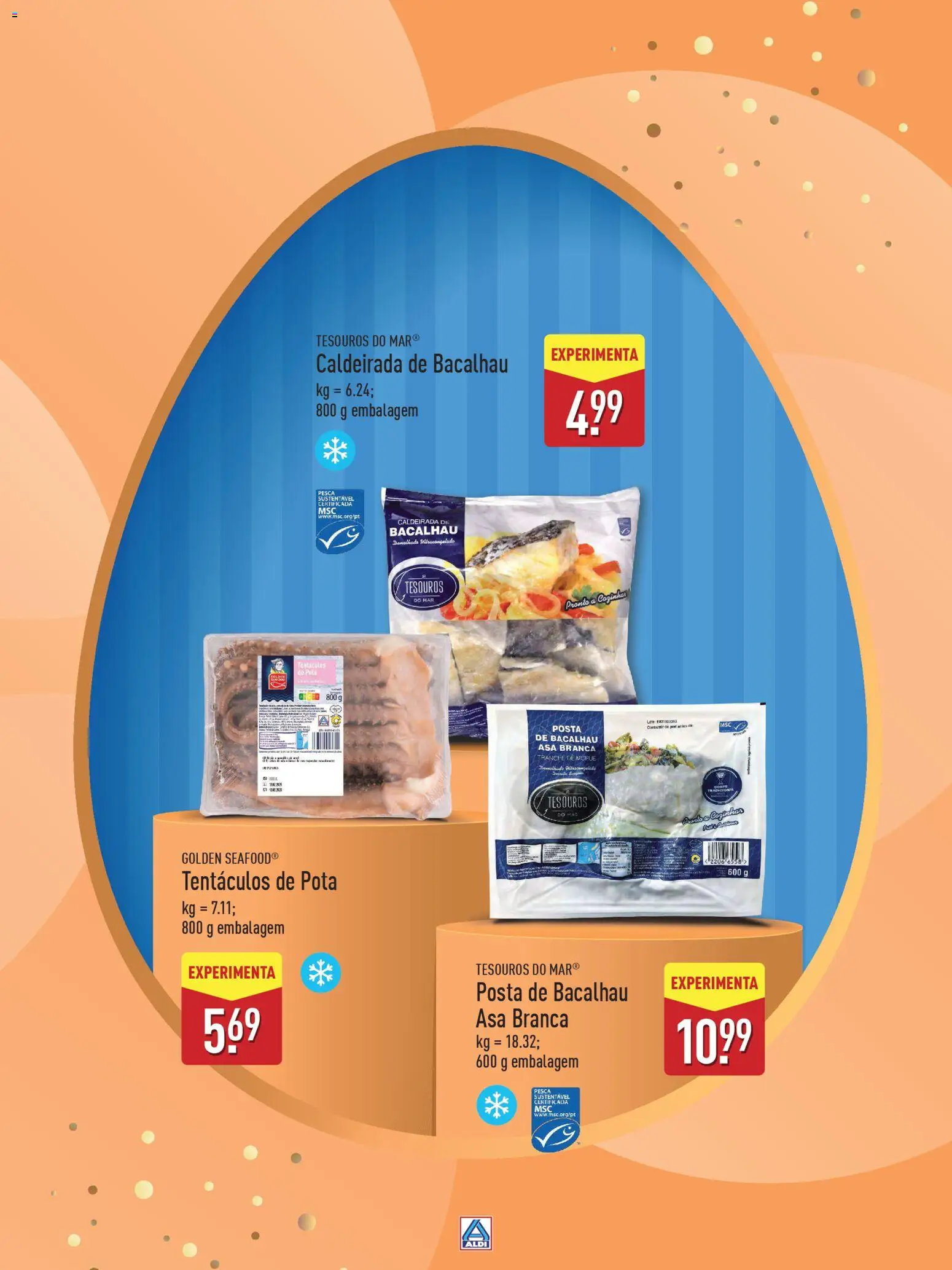 Aldi Especial Páscoa │ válido de 11.03.2026 | Página: 49 | Produtos: Bacalhau