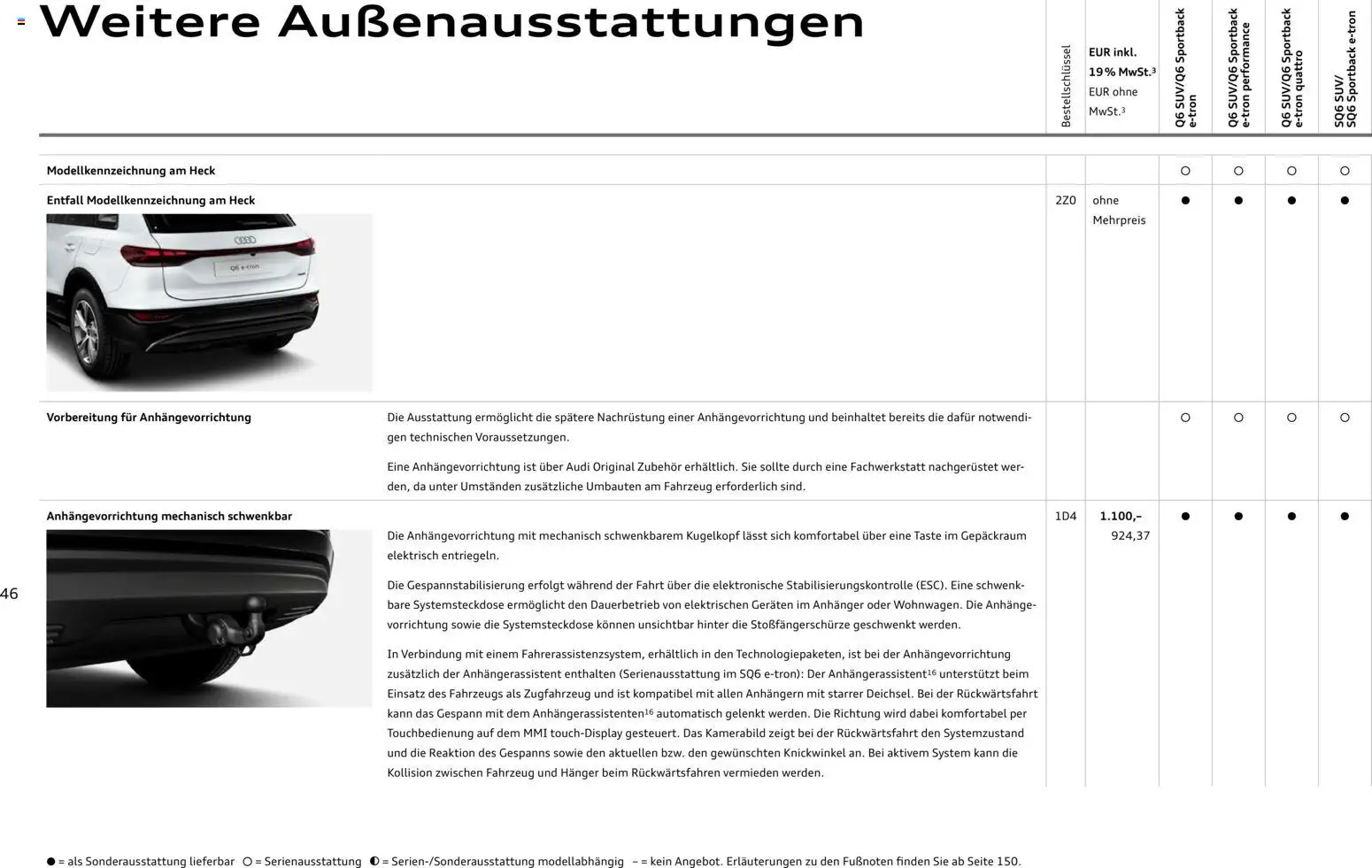 Audi Prospekt 	 – gültig ab 28.10.2025 | Seite: 46