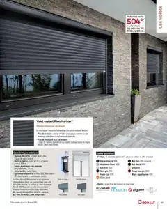 Gedimat - Prévisualisation de Gedimat Menuiseries intérieures & extérieurs valide à partir de 14.03.2025 | Page: 87 | Produits: Radio, Tablier, Mousse, Moustiquaire