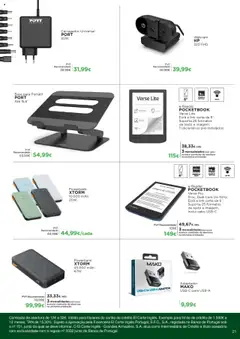El Corte Ingles folheto │ válido de 29.08.2025 | Página: 21 | Produtos: Cabo, Adaptador, Banco, Webcam