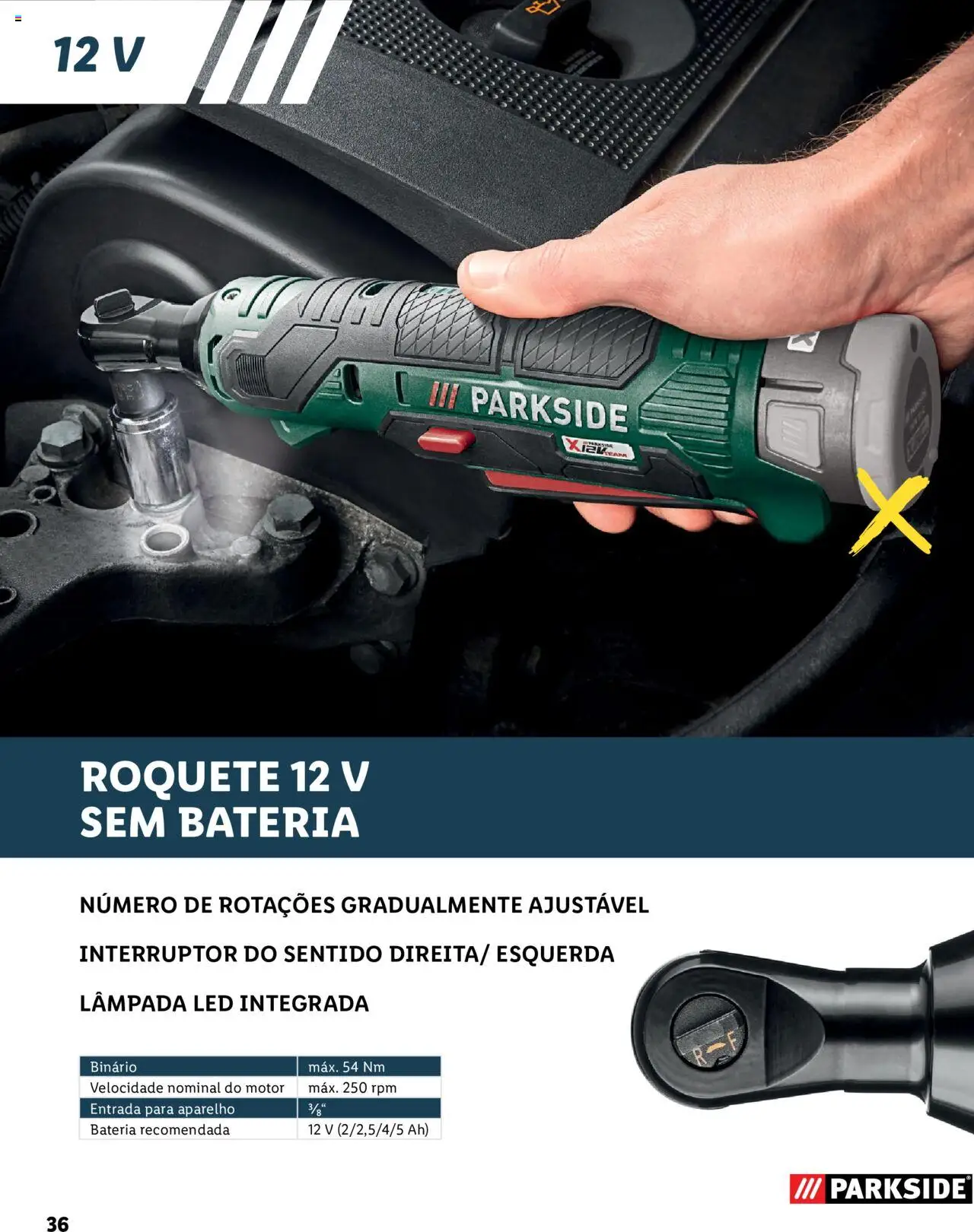 Lidl Baterias E Ferramentas │ válido de 02.02.2023 | Página: 36