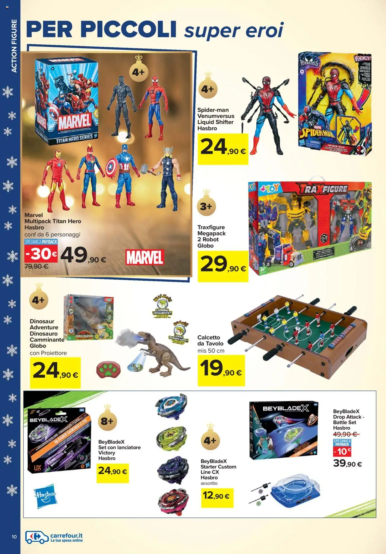 Volantino Carrefour del 24.10.2025 | Pagina: 10 | Prodotti: Robot, Tavolo