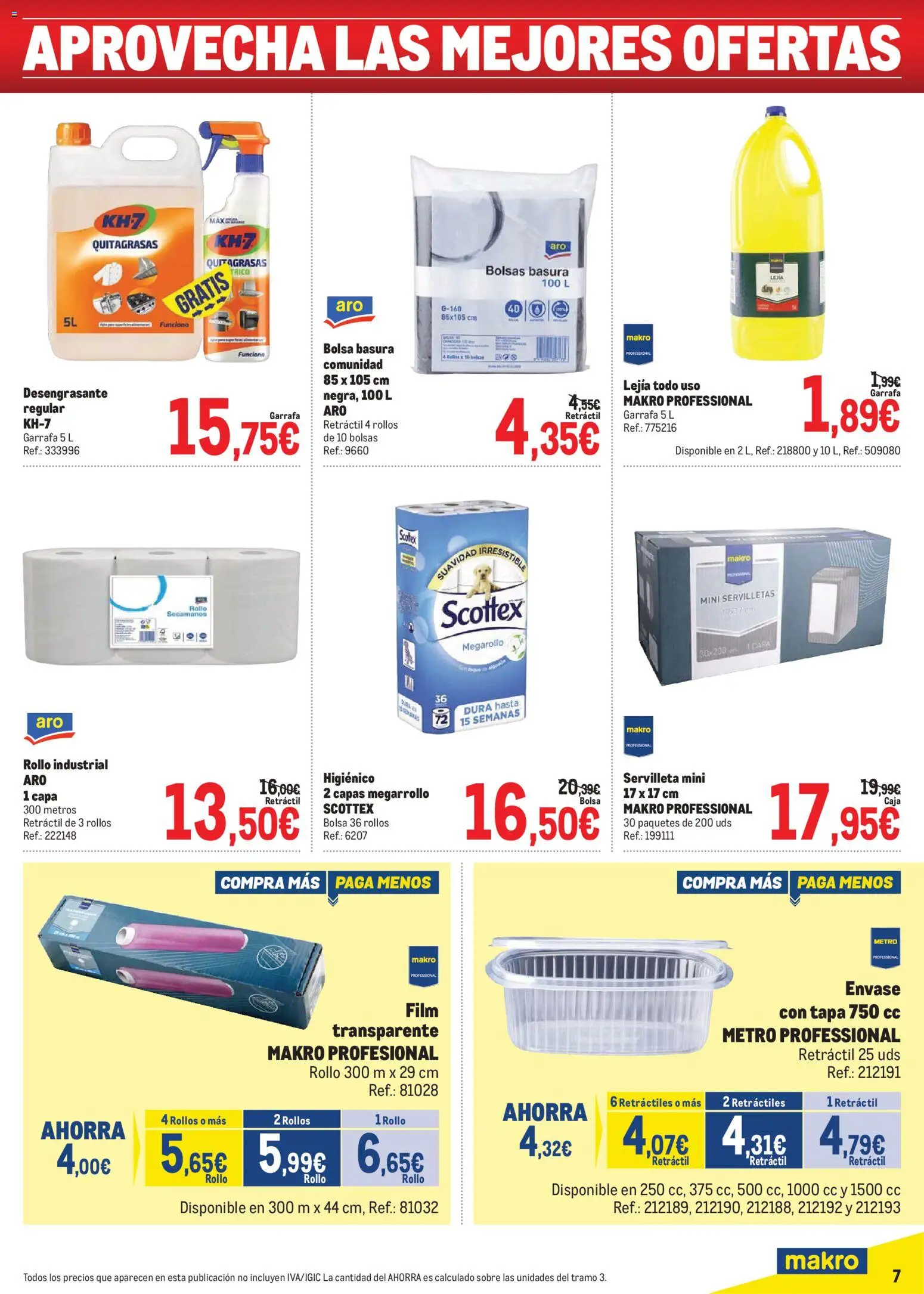 Makro Precios Sur II │ válido desde el 06.04.2026 | Página: 7 | Productos: Bolsa, Caja
