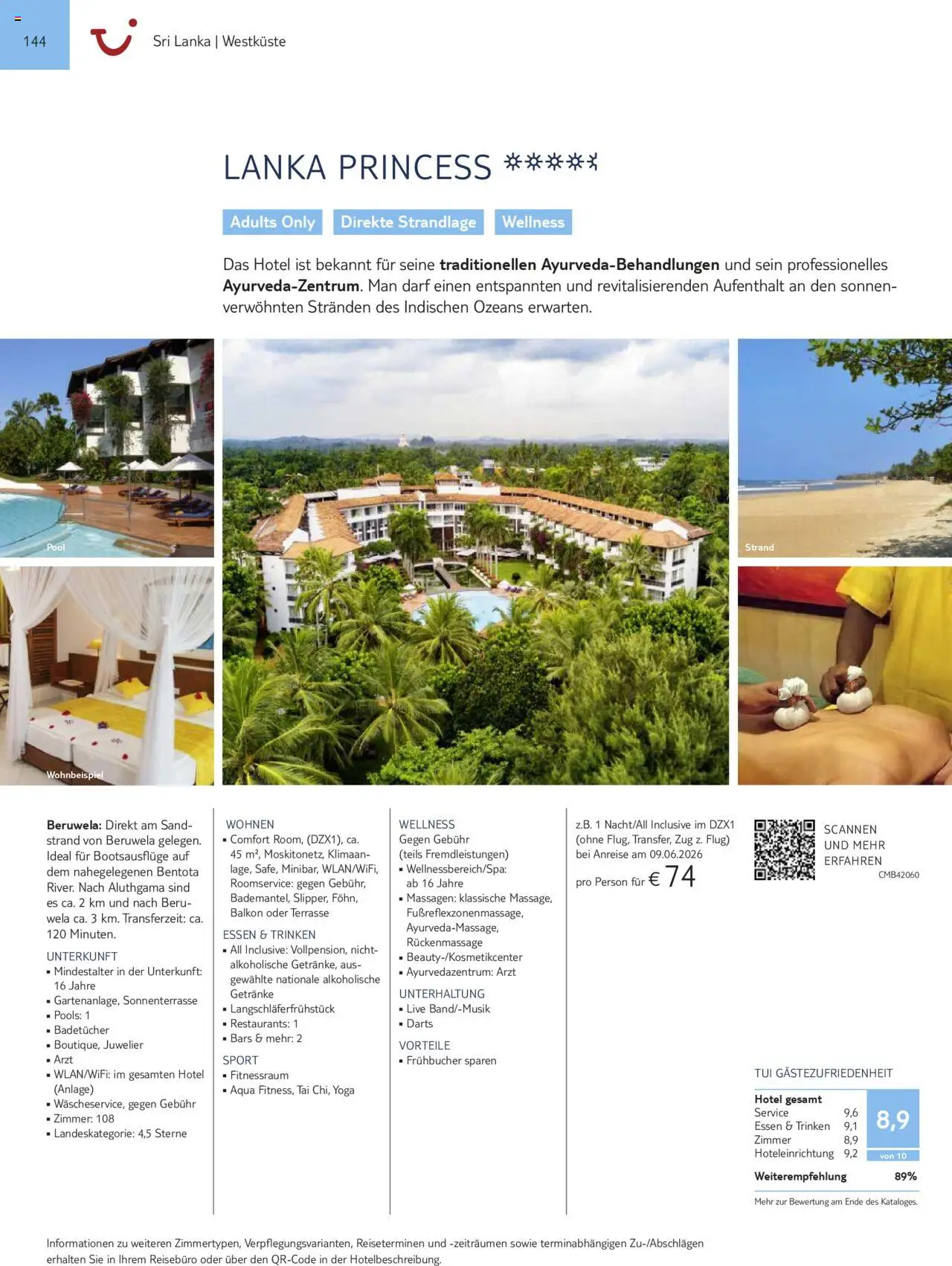 TUI Prospekt  Asien, Afrika, Orient & Indischer Ozean 2025/26 	 | 01.11.2025 | Wie erhält man einen begrenzten Rabatt? | Deutschland