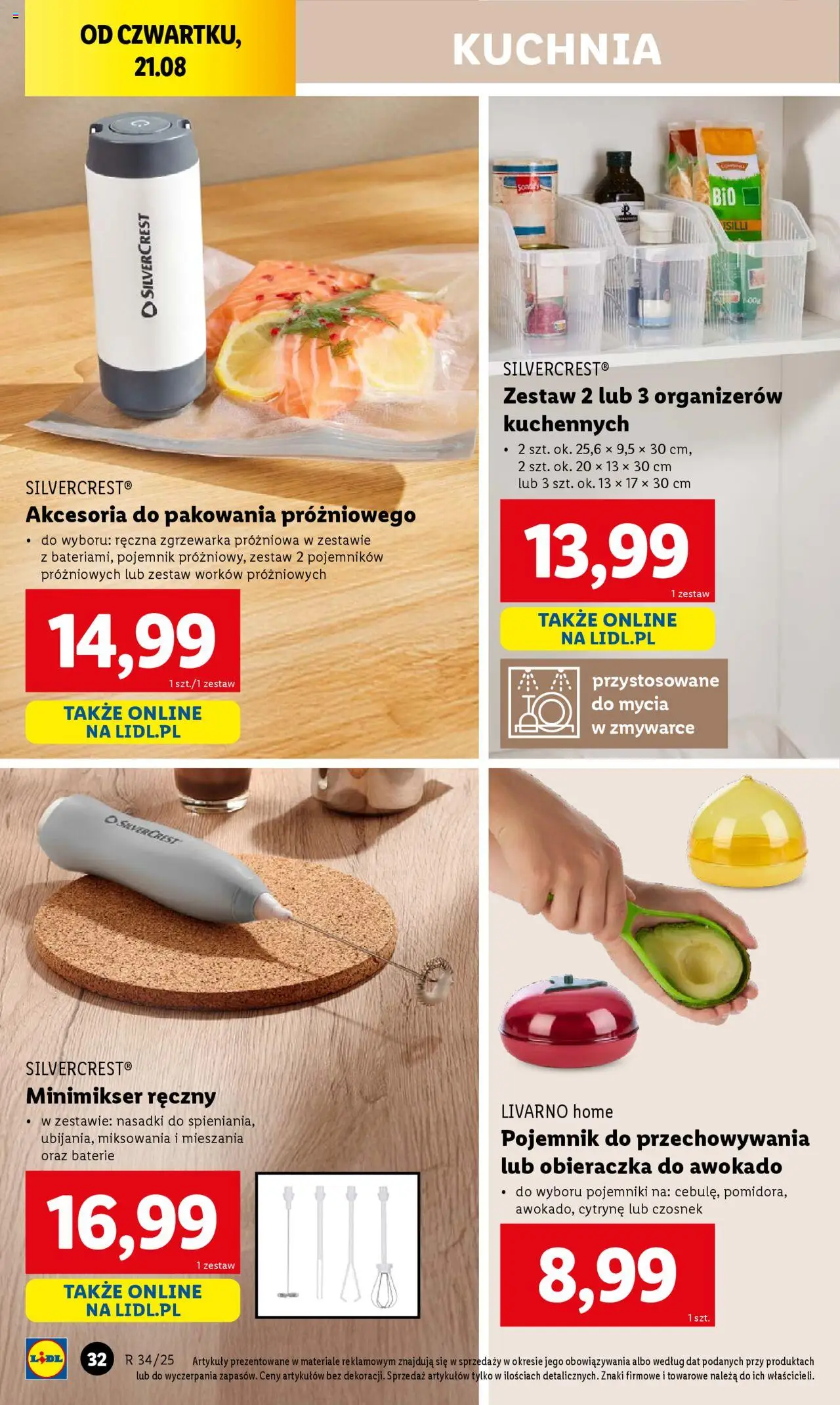 Lidl Katalog od 18.08.2025 | Strona: 34 | Produkty: Czosnek, Baterie, Awokado
