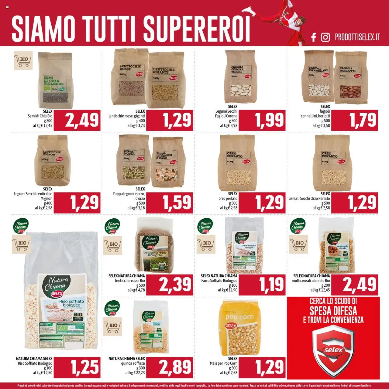 Volantino Emisfero del 01.06.2025 | Pagina: 9 | Prodotti: Legumi, Fagioli, Pop corn, Quinoa