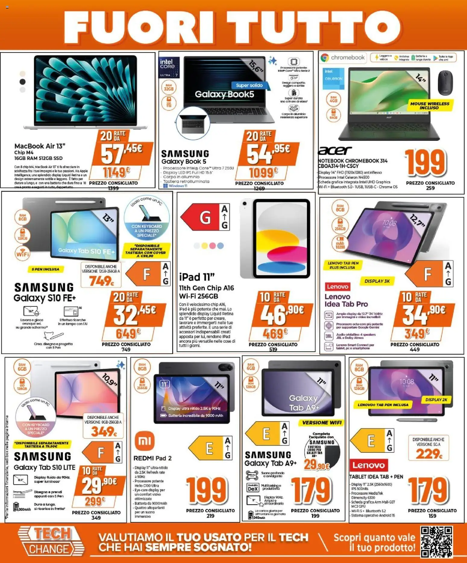 Volantino Expert del 15.01.2026 | Pagina: 10 | Prodotti: Smartphone, Tastiera, Batteria, Samsung