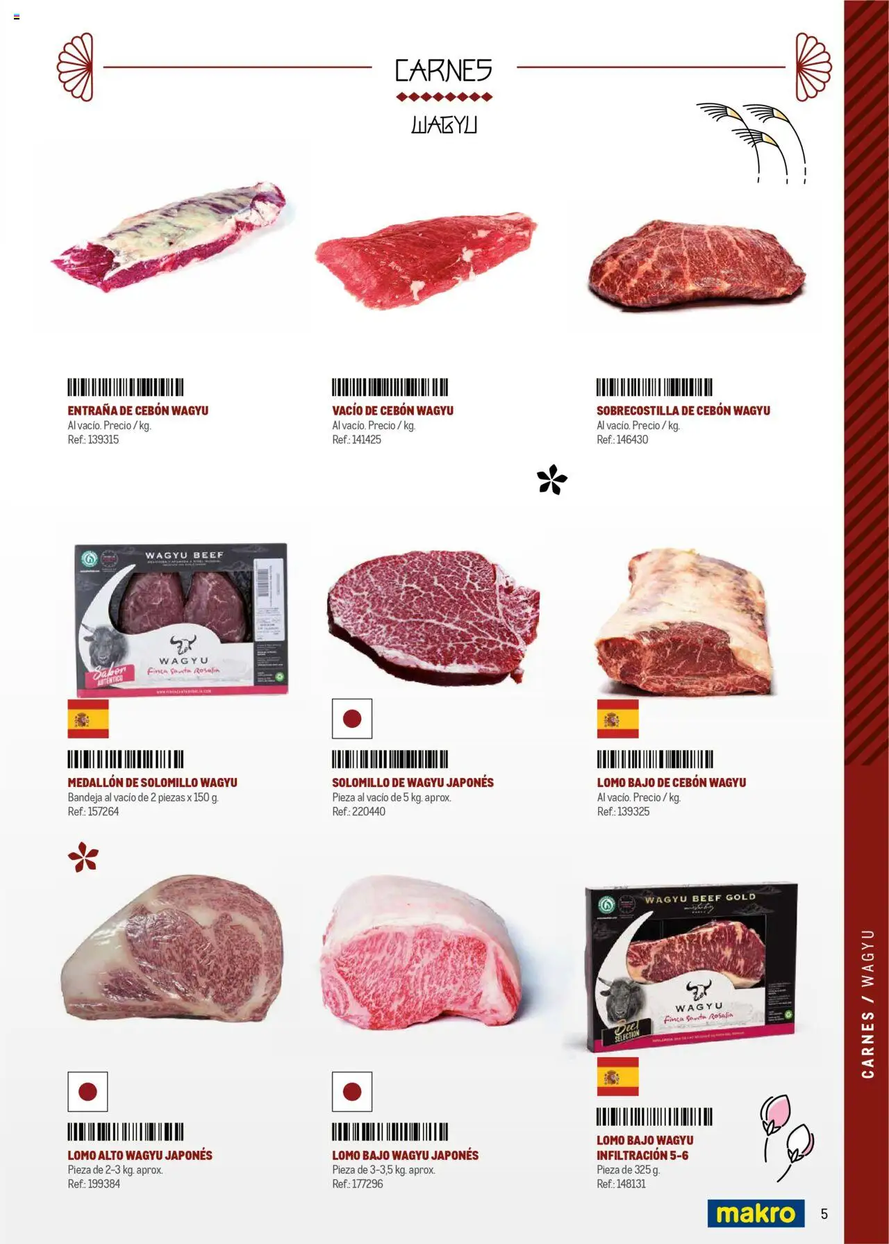 Makro - Cocina fusión asiática Canarias │ válido desde el 04.06.2025 | Página: 5 | Productos: Bandeja
