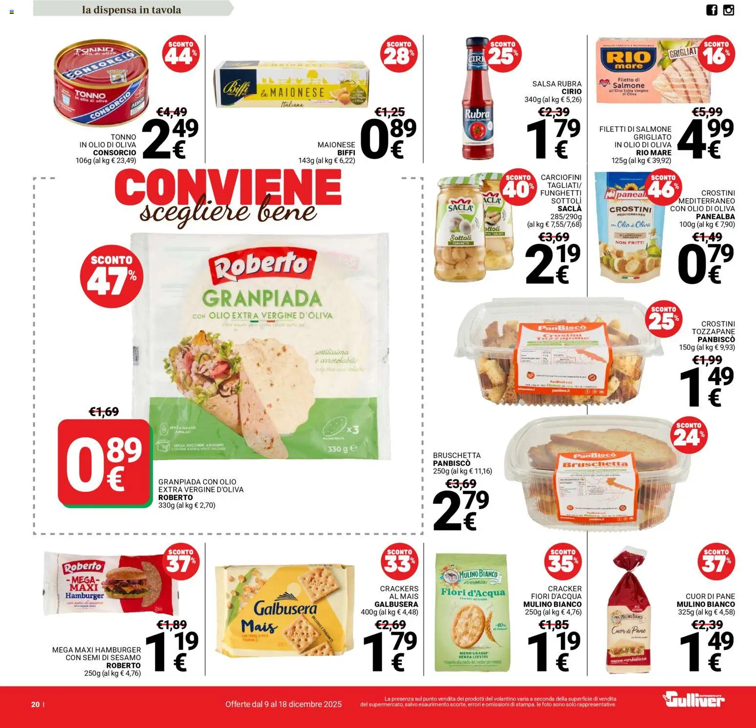 Volantino Gulliver del 09.12.2025 | Pagina: 20