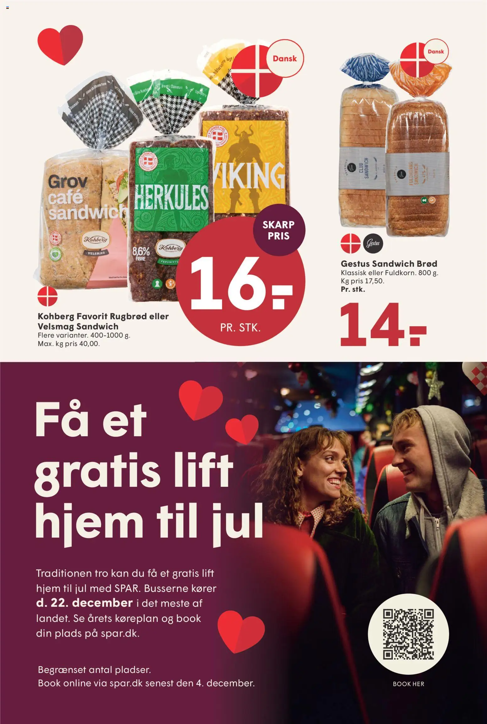 Spar tilbudsavis – gyldig fra 07.11.2025 | Side: 12 | Produkter: Brød, Rugbrød