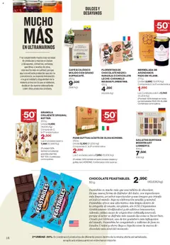 El Corte Inglés ofertas │ válido desde el 11.09.2025 | Página: 18 | Productos: Café, Chocolate, Galletas, Aceite de oliva