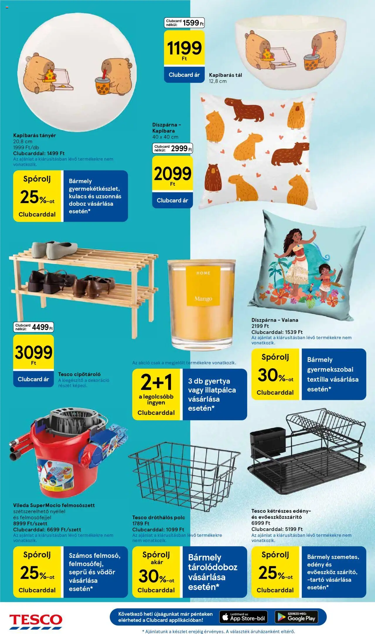 Tesco akciós ujság - amely érvényes a következő dátumtól: 28.08.2025 | Oldal: 30 | Termékek: Edény, Doboz, Cipőtároló, Mangó