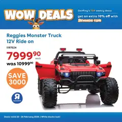 Toys R Us specials catalogue – valid from 20.02.2026