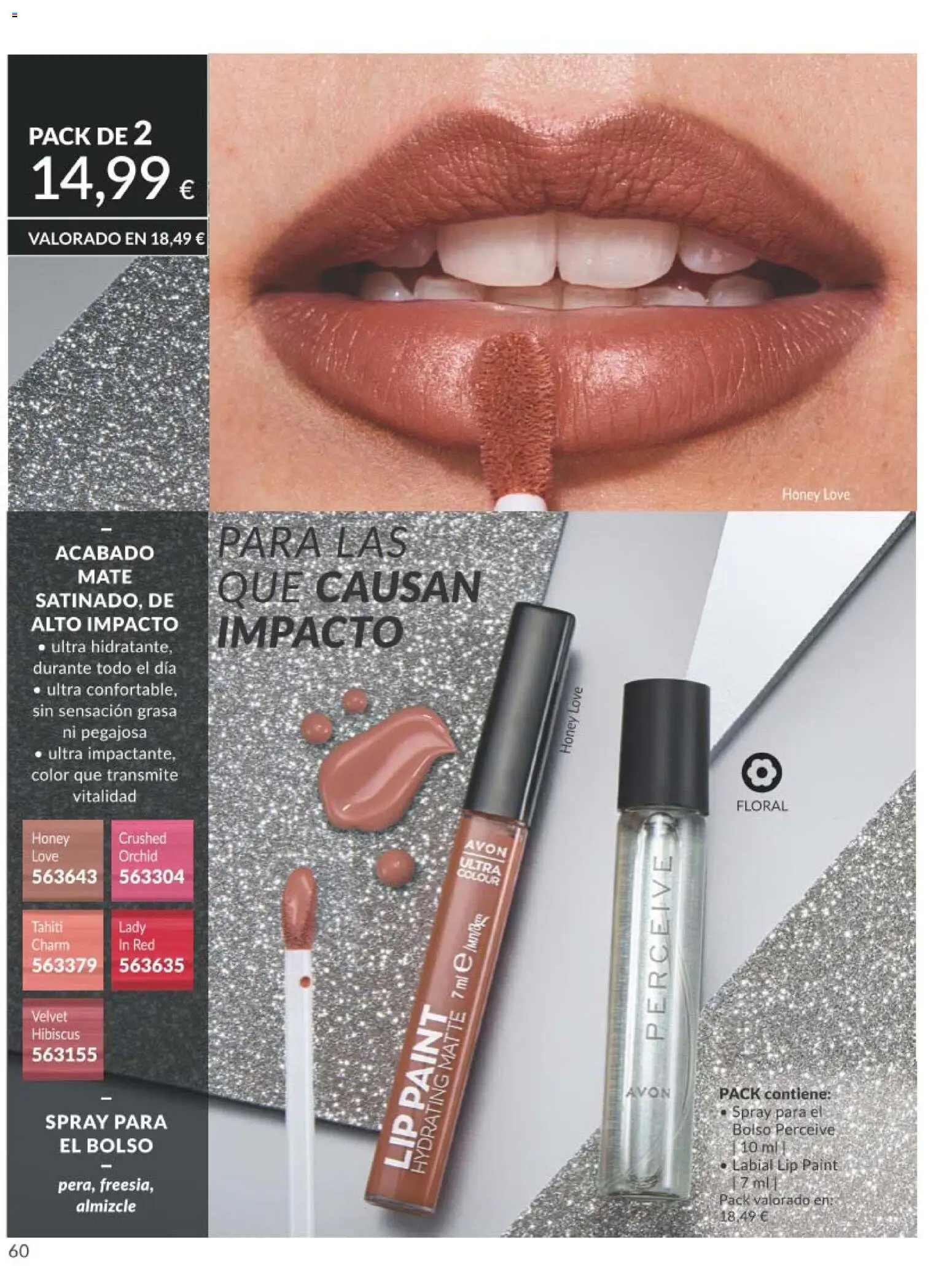 Catálogo AVON campaña 11 Black Friday │ válido desde el 01.11.2025 | Página: 60 | Productos: Bolso, Body