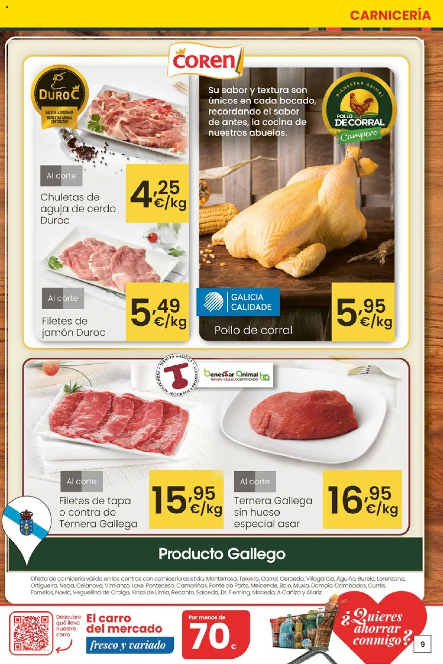Eroski - Quieres ahorrar conmigo │ válido desde el 26.03.2026 | Página: 9 | Productos: Jamón, Cerdo, Cocina