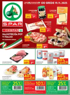 Spar katalog akcije – veljaven od 19.11.2025