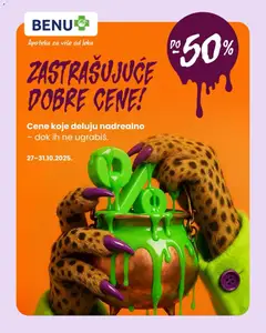 BENU zastrašujuće dobre cene - pregled BENU kataloga - važi od 27.10.2025