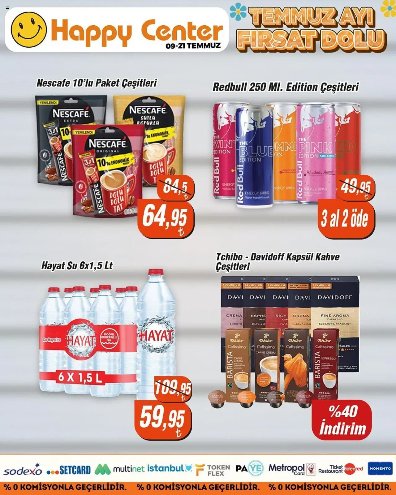 Happy Center Katalog - 09.07.2025 tarihinden itibaren geçerlidir | Sayfa: 24 | Ürünler: Kahve, Su, Ahududu