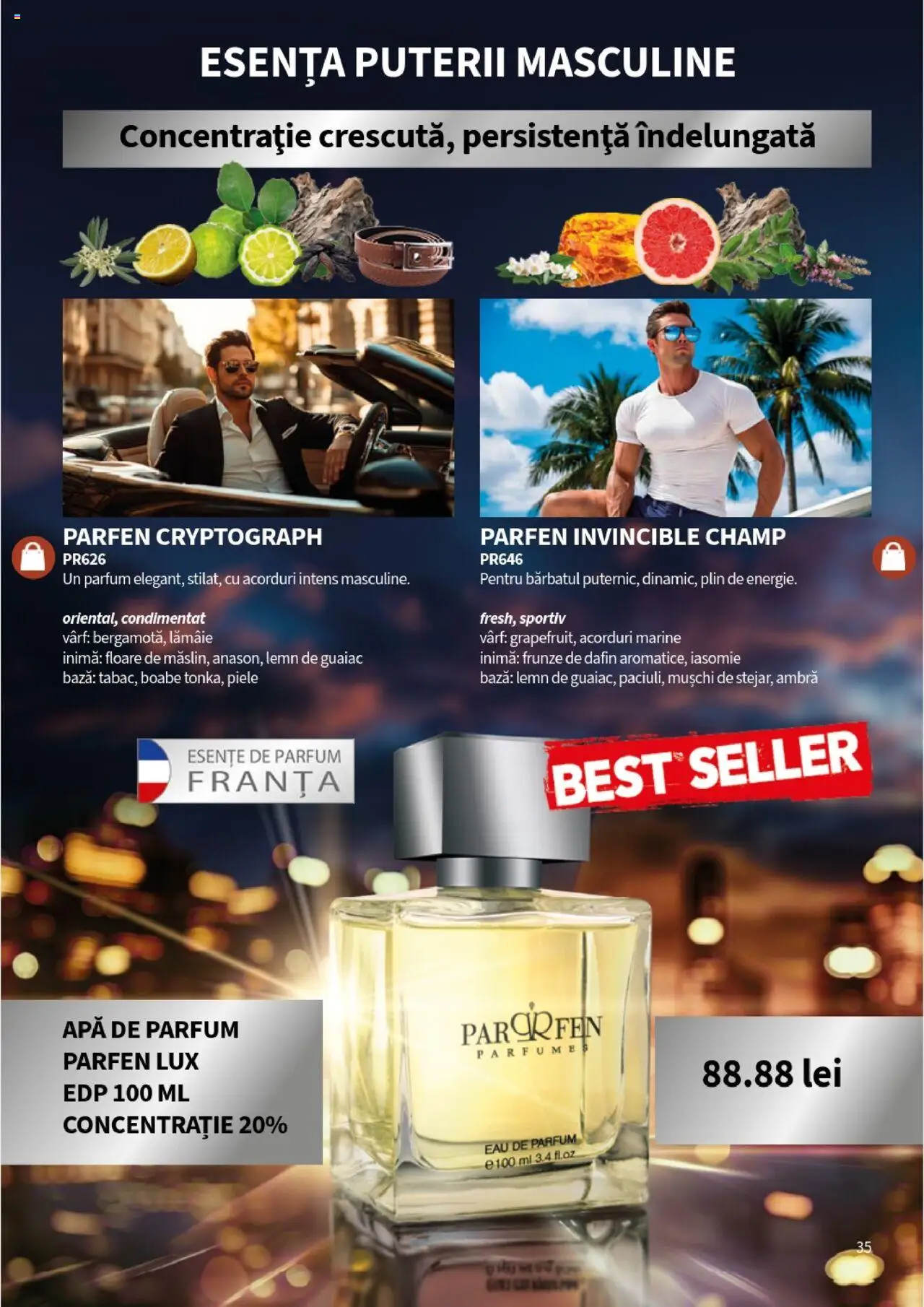 Noul catalog Lady’s – valabil de la 25.09.2025 | Pagină: 37 | Produse: Apă de parfum, Parfum, Apă, Lămâie