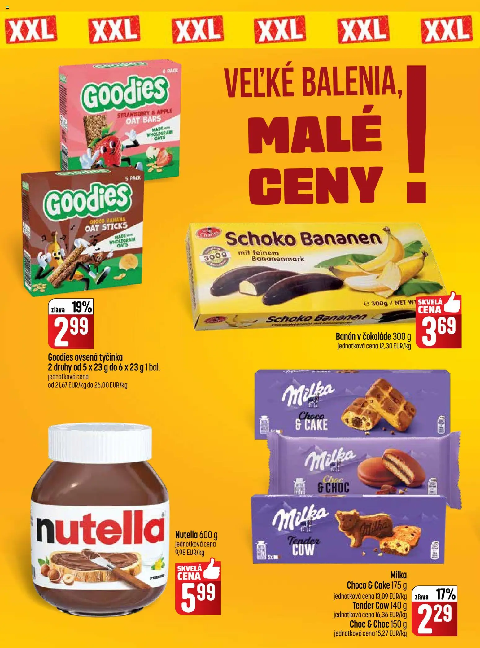 Nové COOP Jednota akcie – leták je platný od 12.02.2026 | Strana: 8 | Produkty: Apple, Milka, Nutella