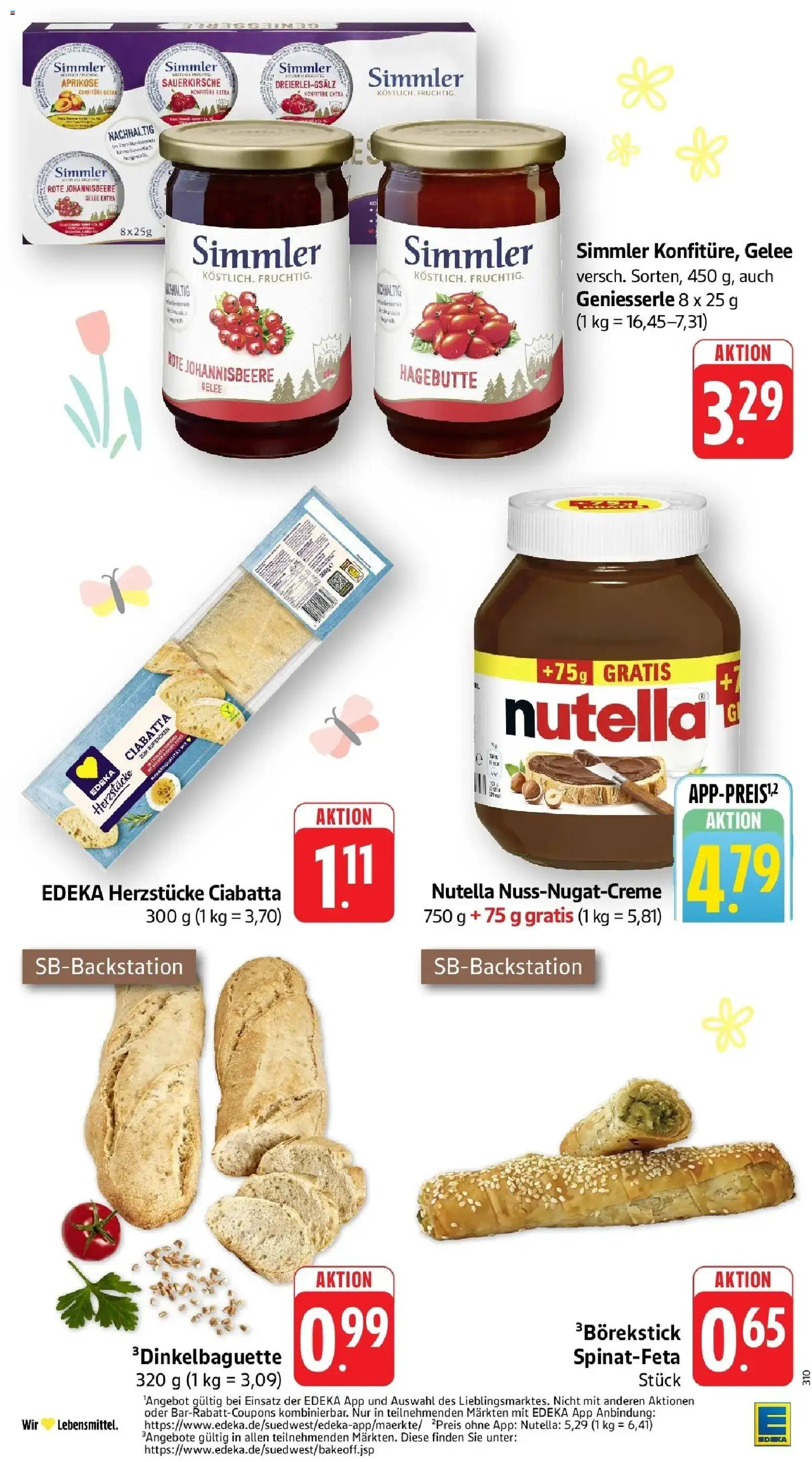 E center Prospekt Waldshut-Tiengen	 – gültig ab 23.03.2026 | Seite: 25 | Produkte: Nutella