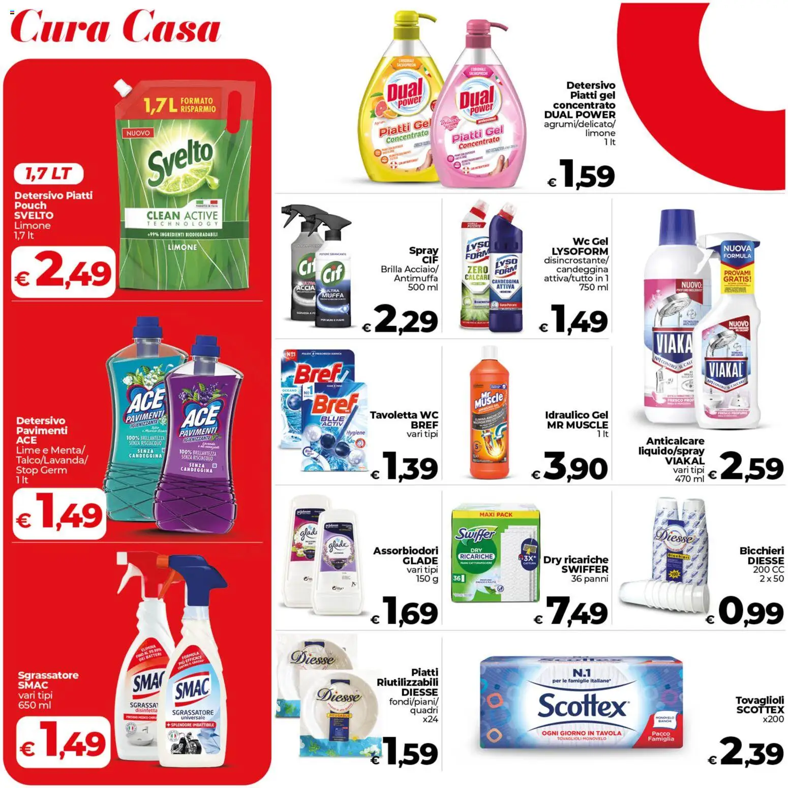 Volantino COOP del 17.04.2026 | Pagina: 22 | Prodotti: Anticalcare, Sgrassatore, Limone, Lime